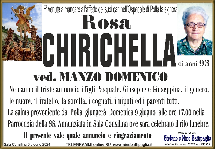 foto manifesto CHIRICHELLA ROSA