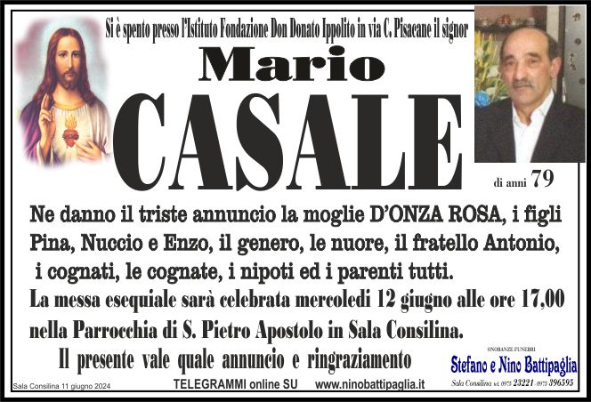 foto manifesto CASALE MARIO