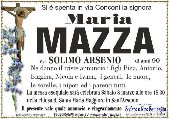 foto manifesto MAZZA MARIA